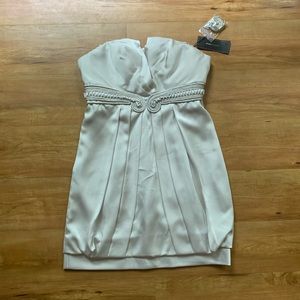 BCBG elegant cocktail top